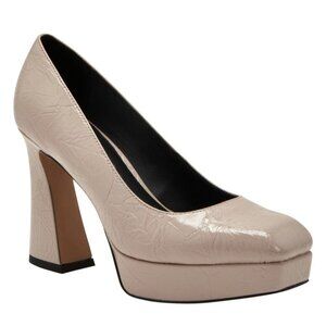 Katy Perry the Square Pump Heel - True Taupe - Brown
